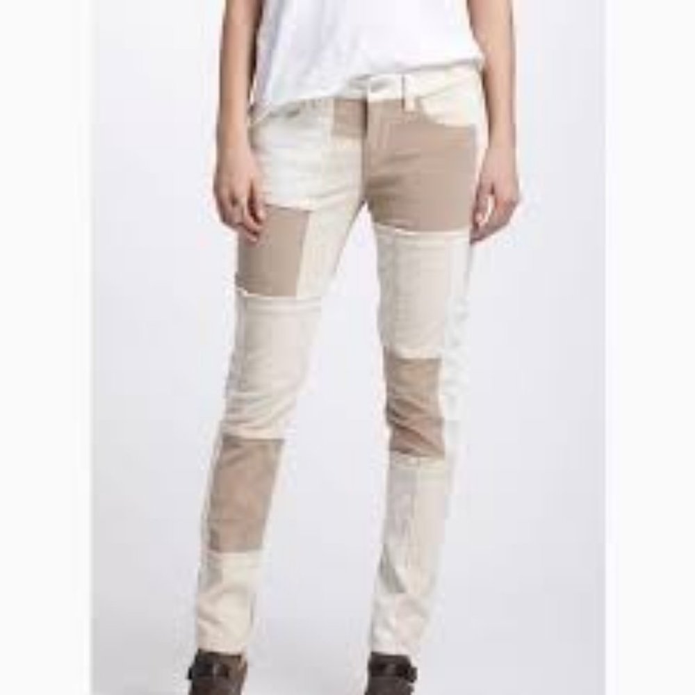 Anthropologie Pilcro And The Letterpress Patchwork Corduroy Pants Size 31
